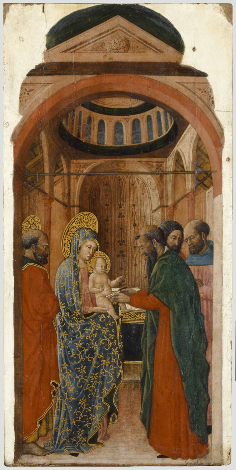 La Circoncision, Giovanni Francesco da Rimini, 2e quart du XVe siècle (1425 - 1450)