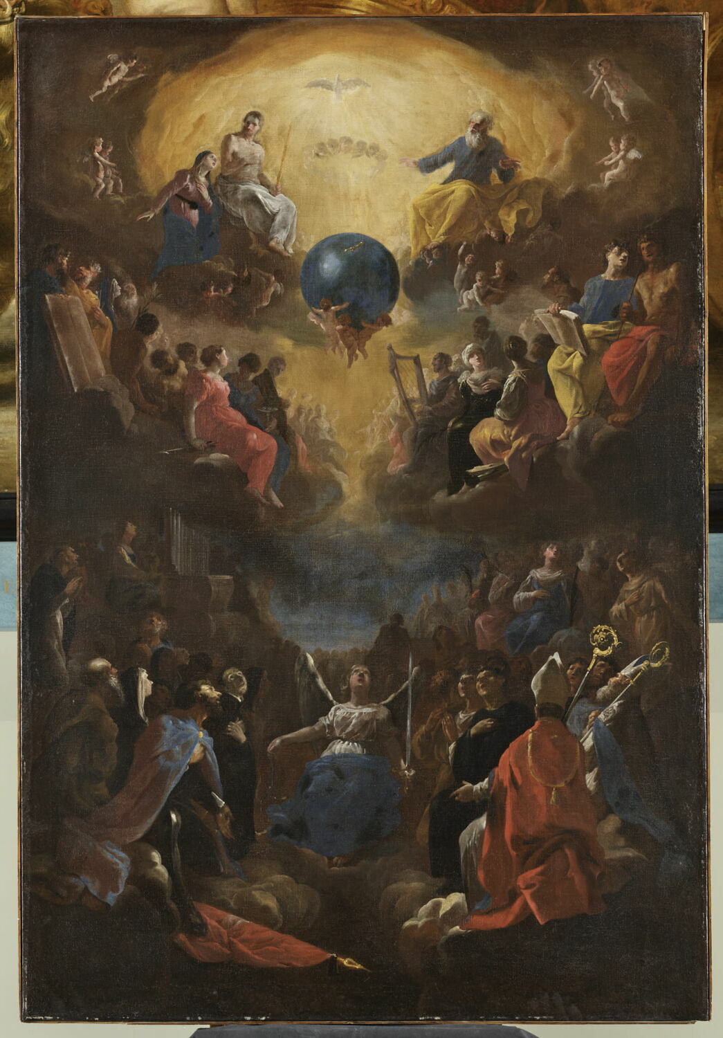 L'Adoration de la Sainte Trinité, Schönfeld, Johann Heinrich,  et 1e moitié du XVIIe siècle (vers 1650 et 1600 - 1650)
