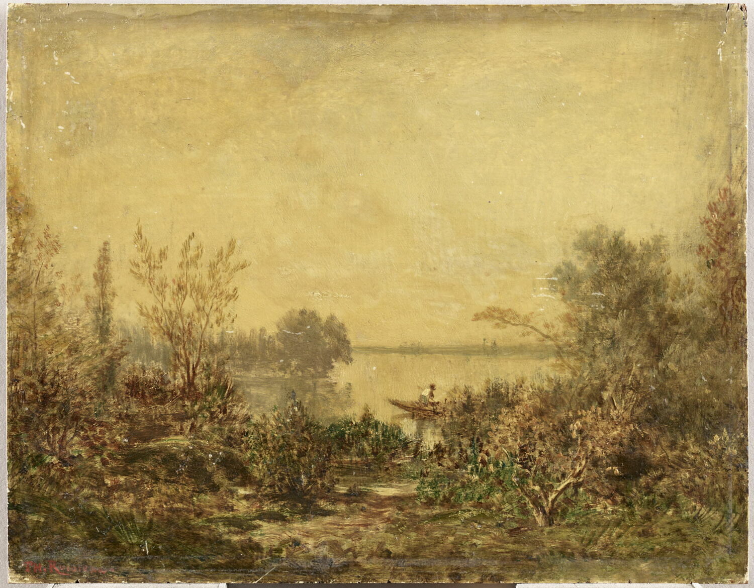 Bord de rivière, Rousseau, Théodore, 2e quart du XIXe siècle (1825 - 1850)