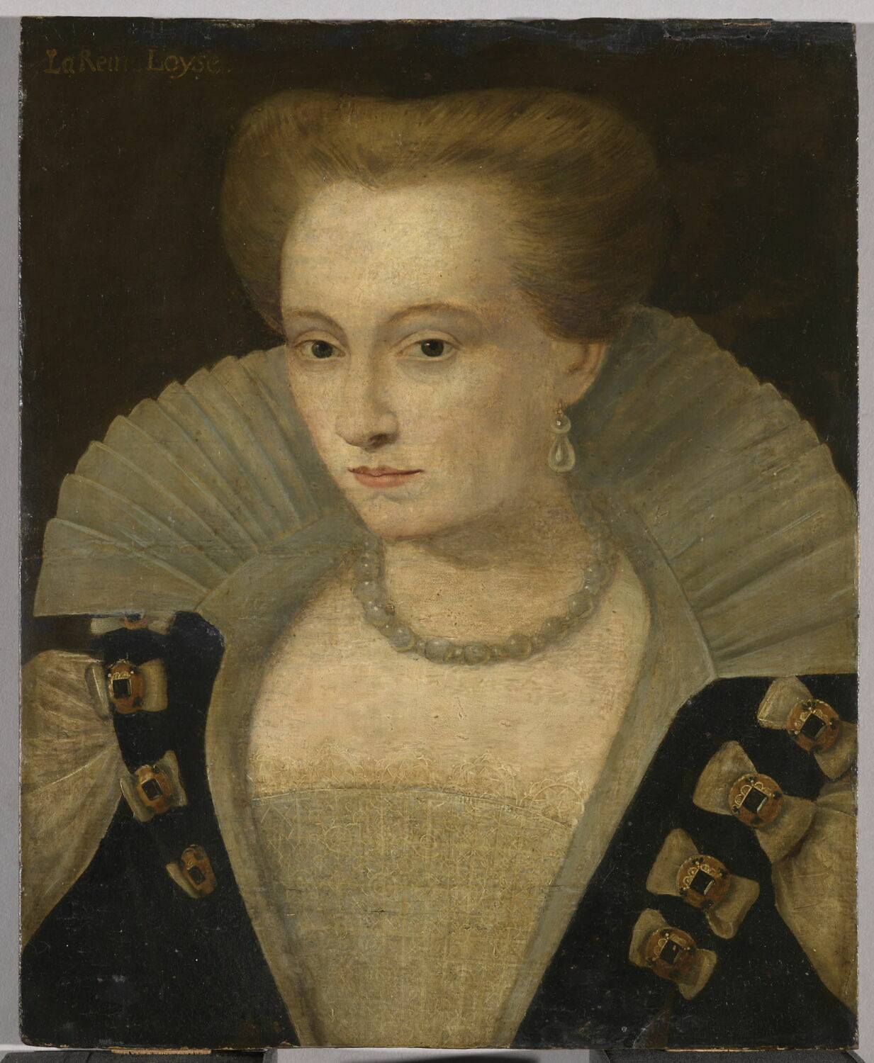 Louise de Lorraine (15531601), reine de France, femme de Henri III. Louvre Collections