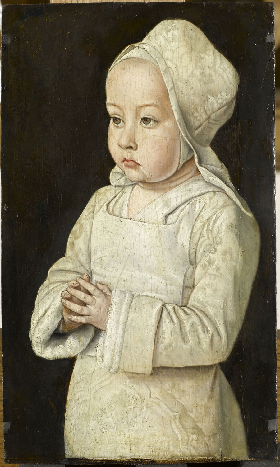 Suzanne de Bourbon, dit enfant en prière, Hey, Jean, 4e quart du XVe siècle (vers 1492)