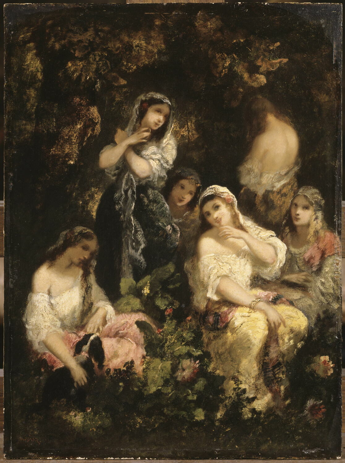 Folles filles, Diaz de la Pena, Narcisse, 2e quart du XIXe siècle (1825 - 1850)