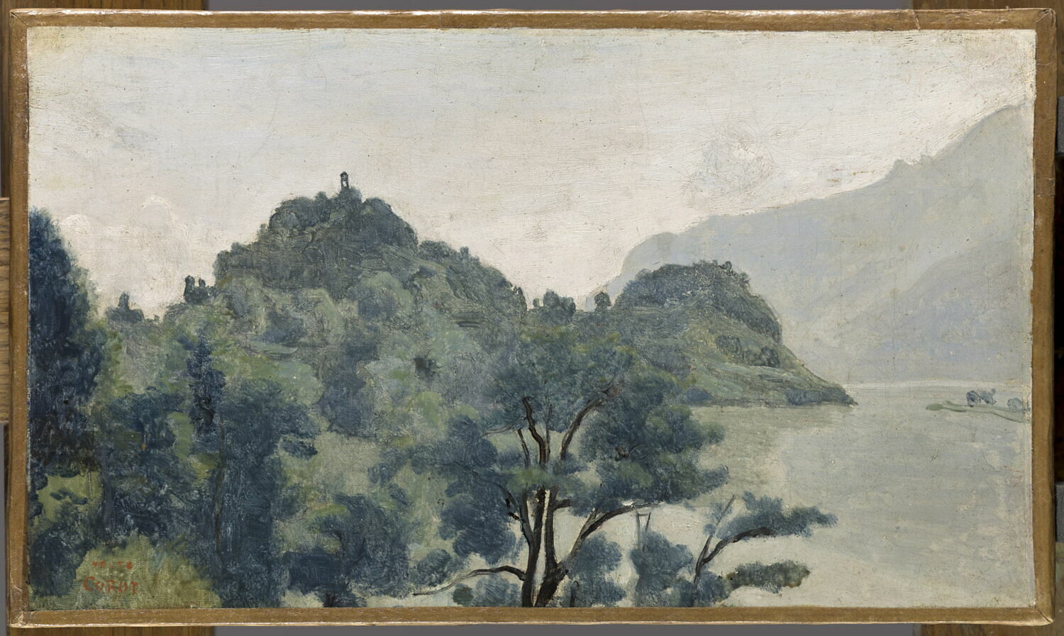 Le lac de Brienz (Suisse)., Corot, Jean-Baptiste Camille, 2e quart du XIXe siècle (1825 - 1850)