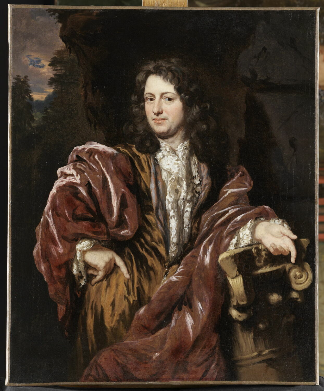 Portrait de Hermanus Amija, époux de Catherine de Vogelaar, Maes, Nicolaes, 4e quart du XVIIe siècle (1675 - 1700)