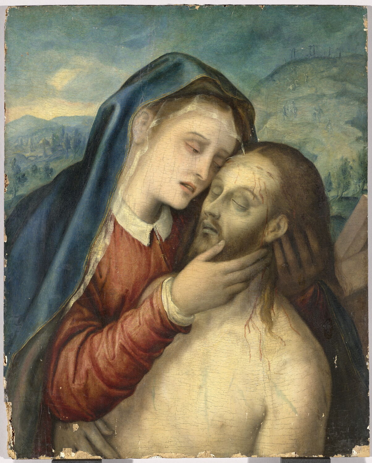 Pietà, Lama, Giovanni Bernardo, XVIe siècle (1500 - 1600)