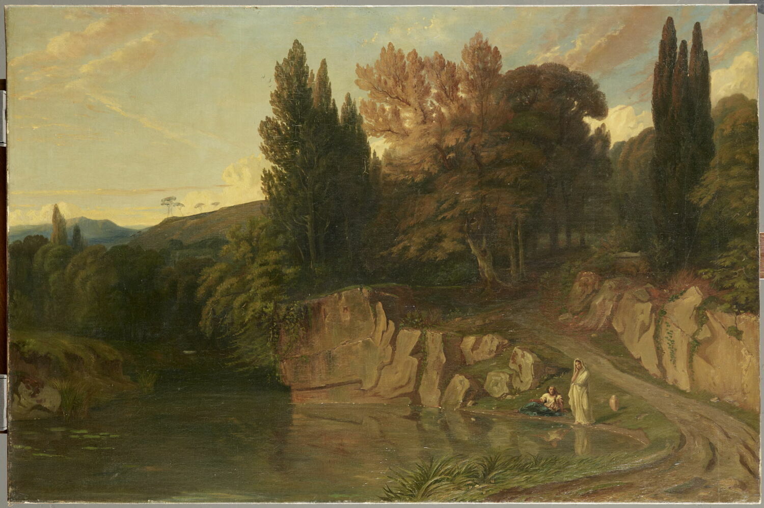 Le crépuscule - Louvre site des collections