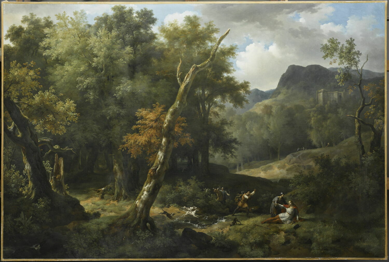 Carloman blessé à mort, Rémond, Jean-Charles-Joseph, 1e quart du XIXe siècle (1821)