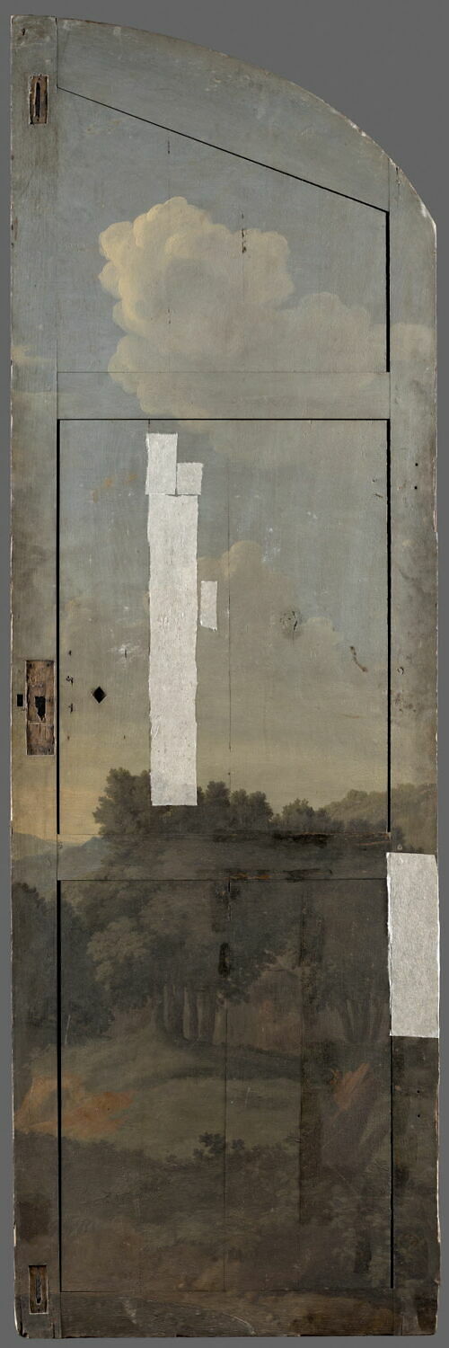Paysage, Anonyme, Fin du XVIIe siècle (1674)