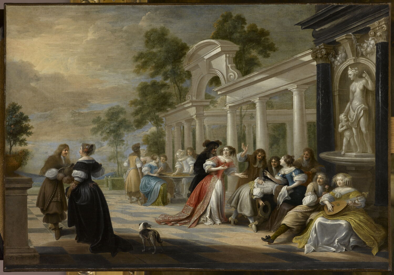 Le Jeu de la main chaude, Janssens, Hieronymus, 2e moitié du XVIIe siècle (1660 - 1670)