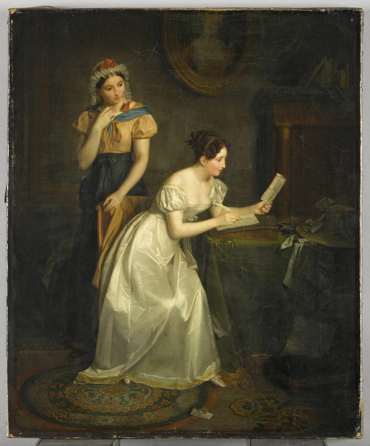 La réponse à la lettre, Franquelin, Jean-Augustin, 2e quart du XIXe siècle (1825 - 1850)