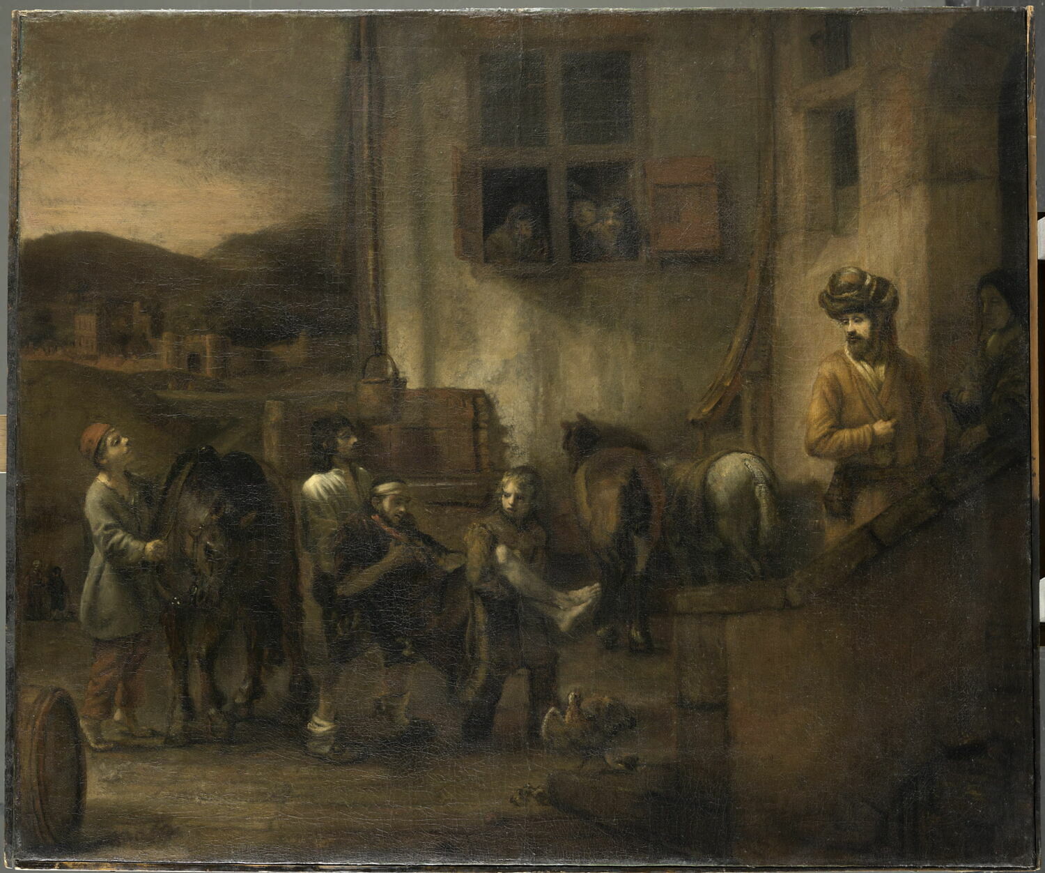 La Parabole du bon Samaritain, Renesse, Constantin Adrien, XVIIe siècle (vers 1650)