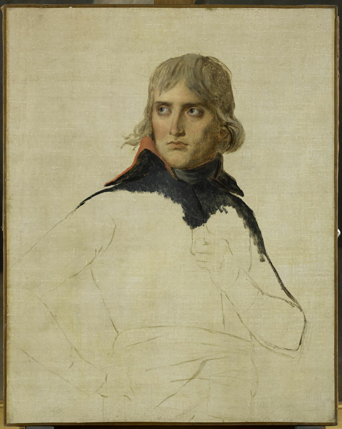 Portrait de Napoléon Bonaparte (1769-1821), général en chef de l'armée d'Italie, Жак Луи Давид, ок. 1797–1798