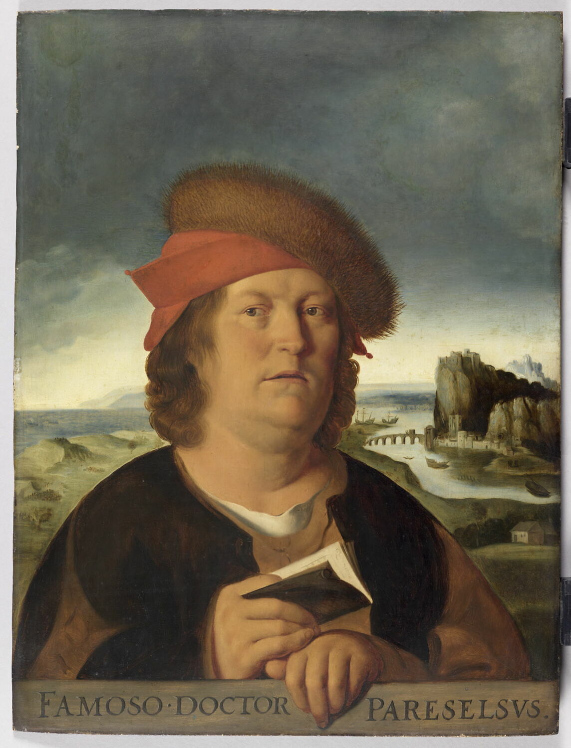 Portrait présumé du médecin Paracelse (1493-1541), Metsys, Quentin, XVIe siècle (1500 - 1600)