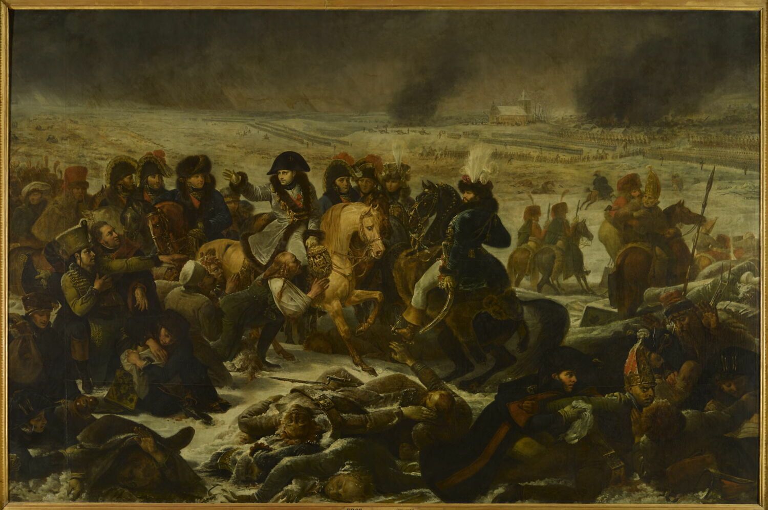 Napoléon sur le champ de bataille d’Eylau, Antoine-Jean Gros