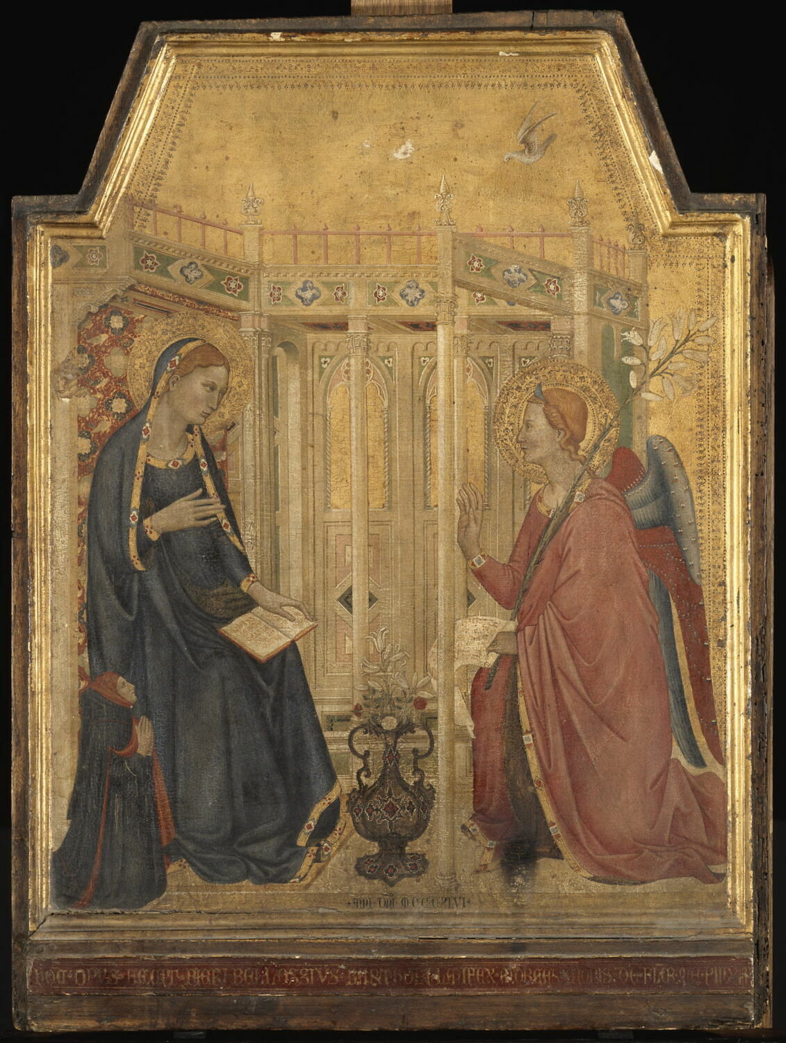 L'Annonciation, Italie Toscane Florence, Milieu du XIVe siècle (1340 - 1368)