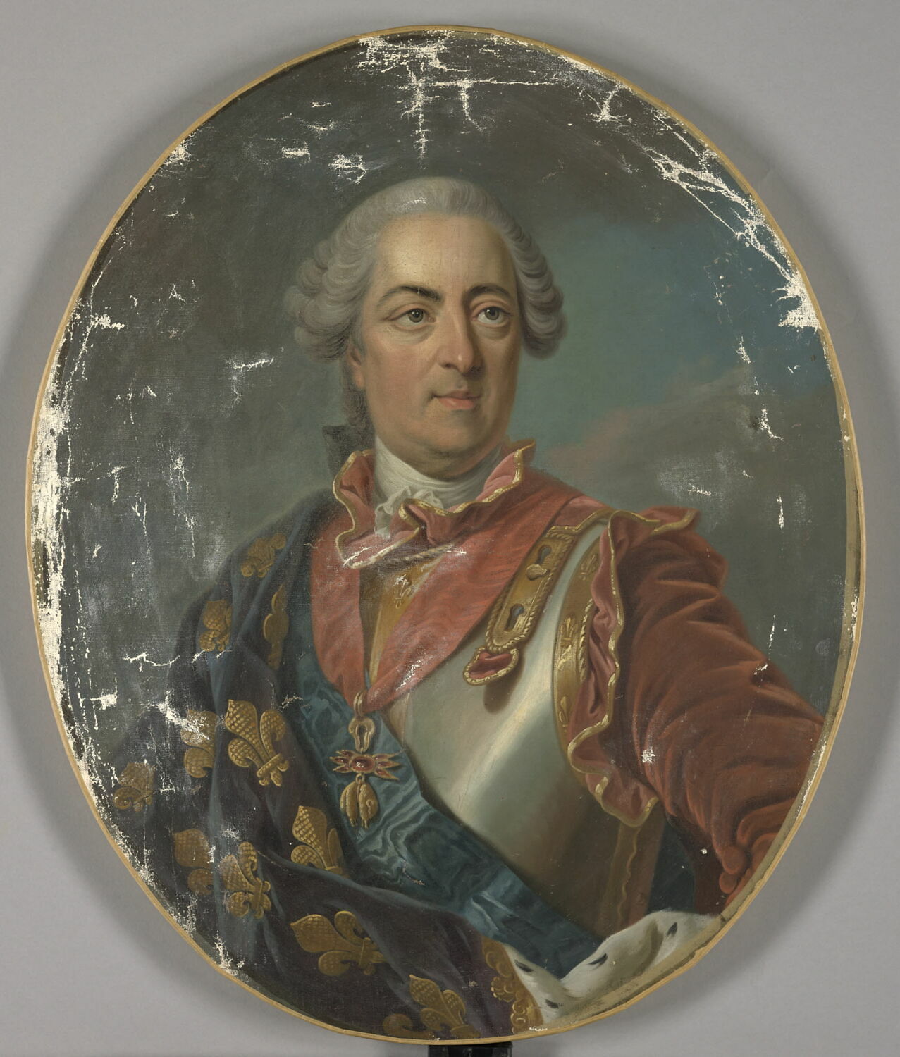Louis XV (1710-1774), roi de France, Van Loo, Louis-Michel, 2e moitié du XVIIIe siècle (après 1760)