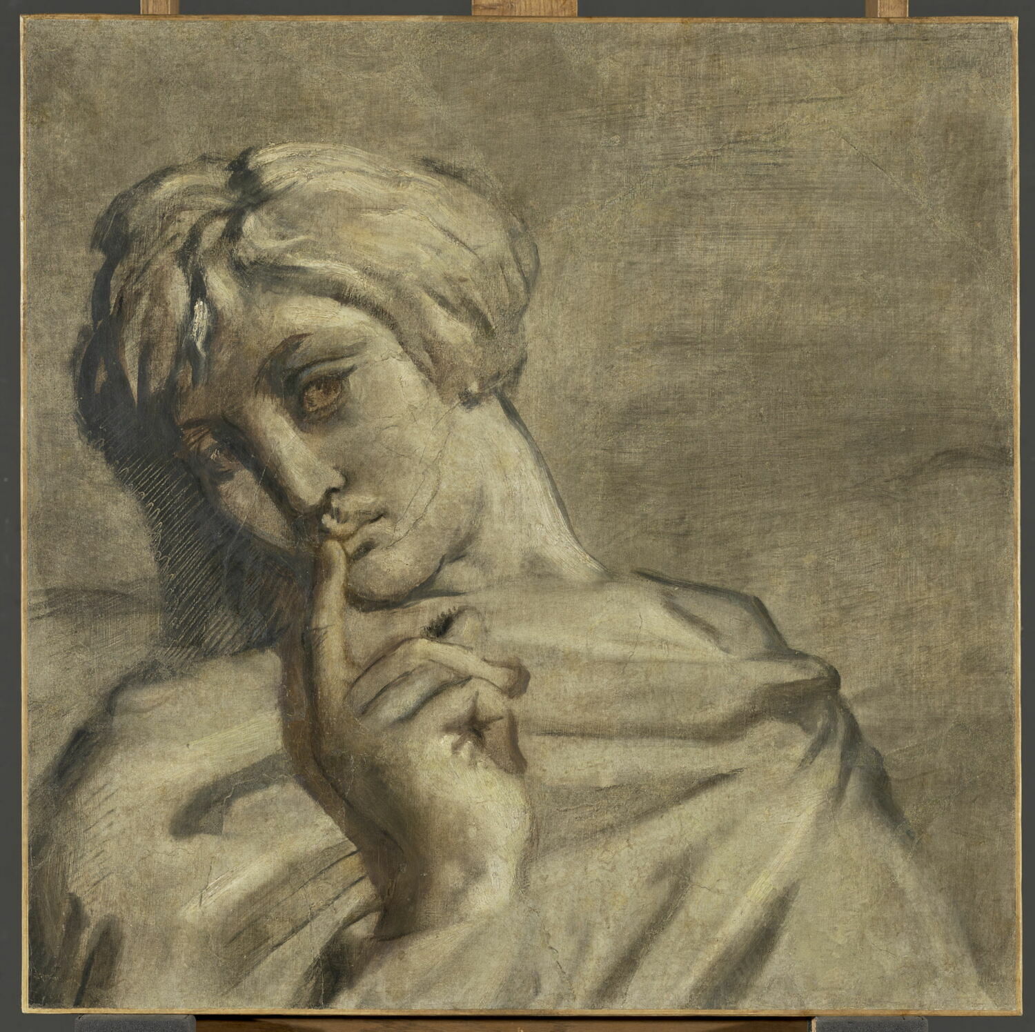 Le Silence. Grisaille., Chassériau, Théodore, 2e quart du XIXe siècle (1825 - 1850)