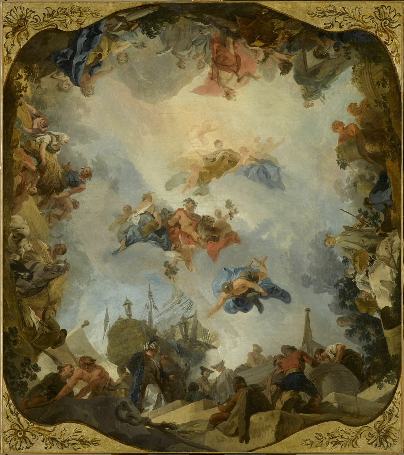 Les Bienfaits de la paix, Guglielmi, Gregorio, 3e quart du XVIIIe siècle (1750 - 1775)