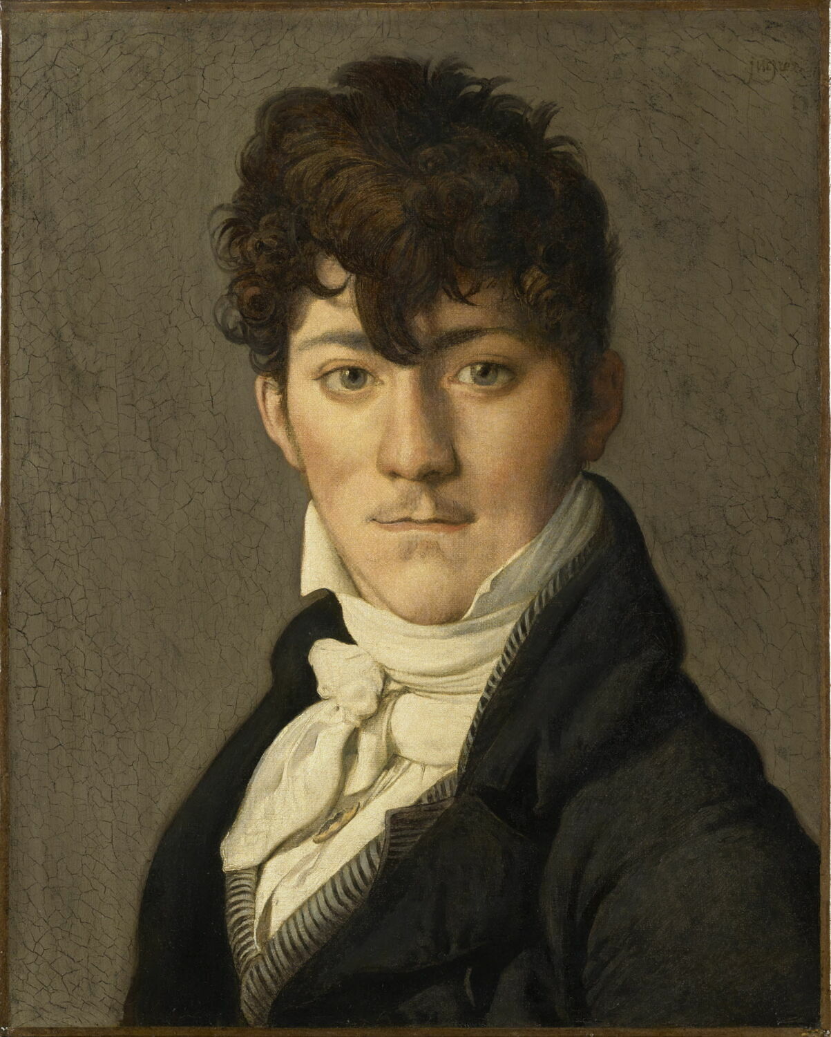 Portrait d'Auguste François Talma (1785-1812), peintre et officier de marine, neveu du tragédien Talma., Ingres, Jean-Auguste-Dominique, 1e quart du XIXe siècle (1844)