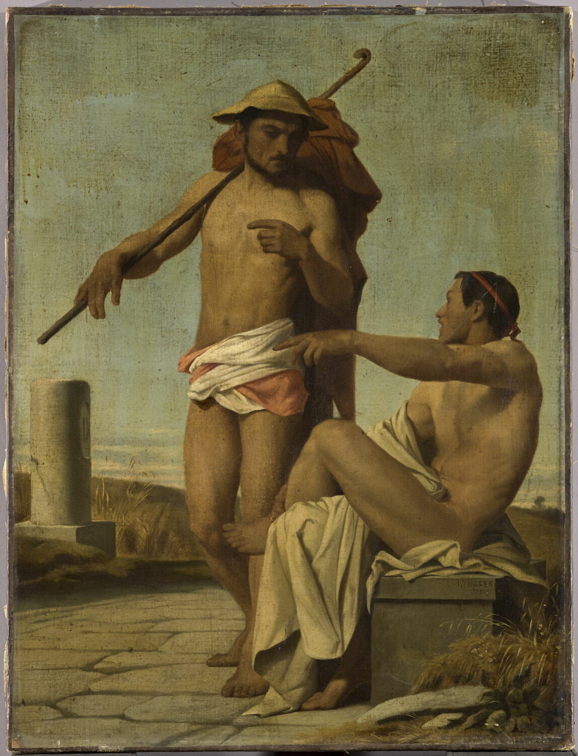 Le voyageur, Ingres, Jean-Auguste-Dominique, 1e moitié du XIXe siècle (1800 - 1850)
