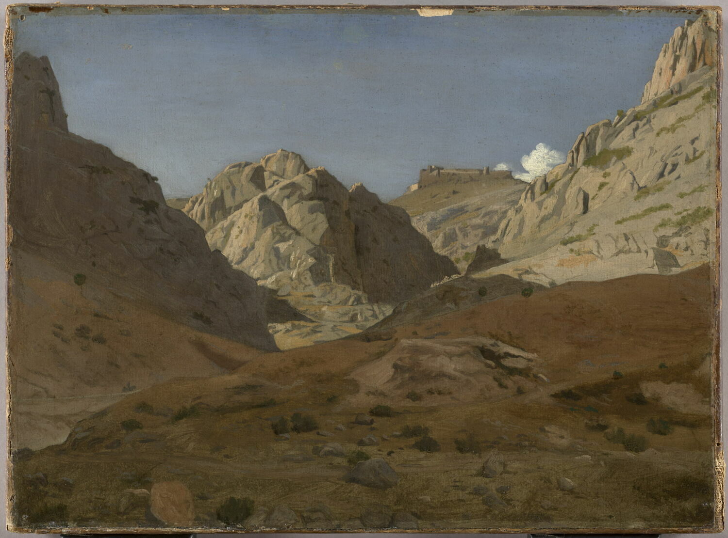 Les Gorges d'Ollioules, Flandrin, Paul, Milieu du XIXe siècle (1843)