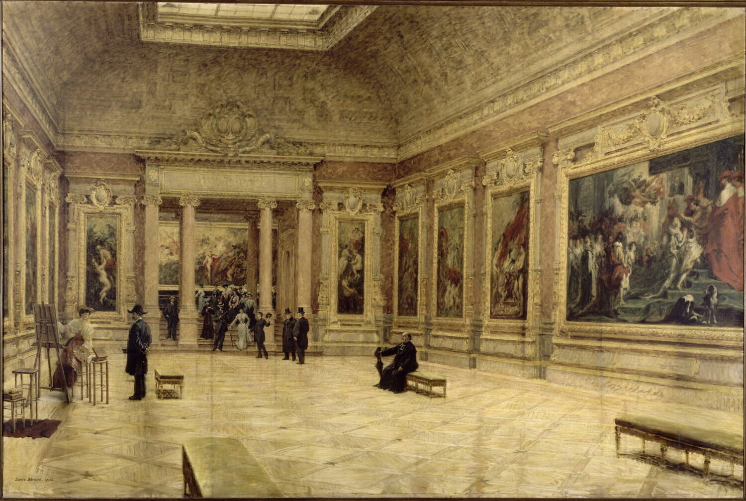 La salle Rubens au Musée du
