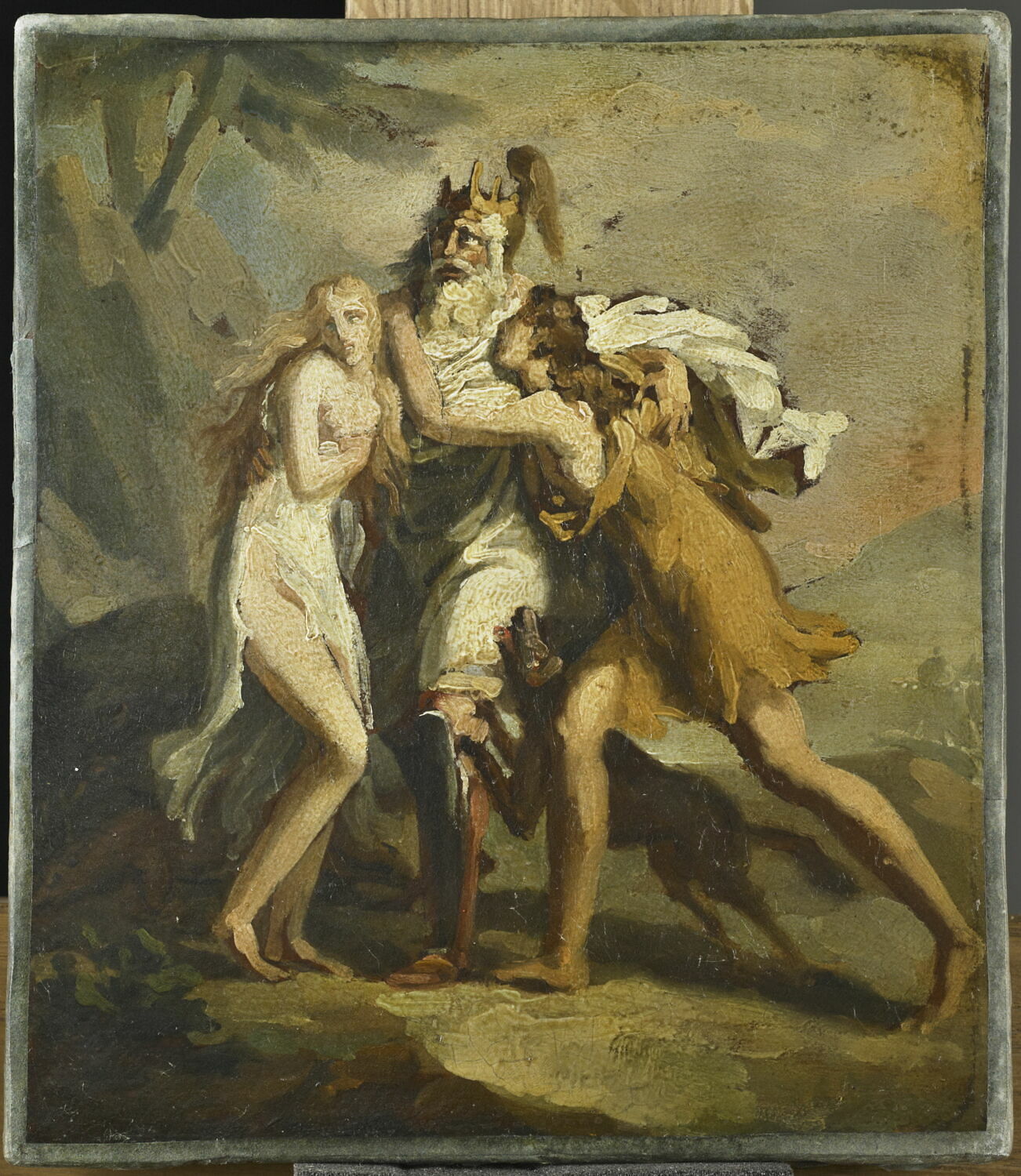 Ossian unit Oina Morul et Thormod-Dit autrefois le retour, Franquelin, Jean-Augustin, 1e moitié du XIXe siècle (1800 - 1850)