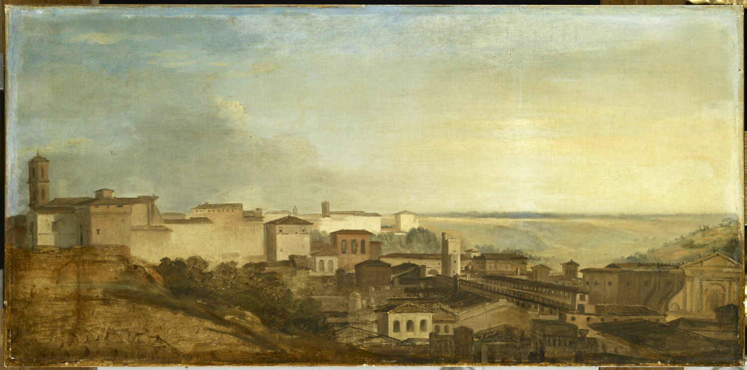 Paysage italien, Anonyme, 1e quart du XIXe siècle (1800 - 1825)