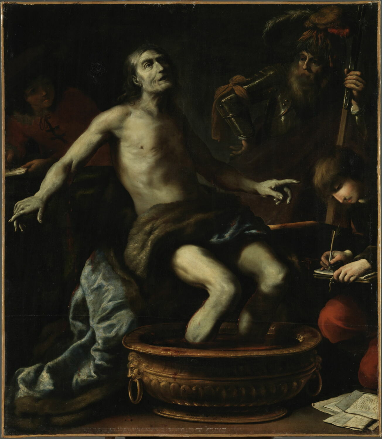 La Mort de Sénèque, Vignon, Claude, XVIIe siècle (1635)