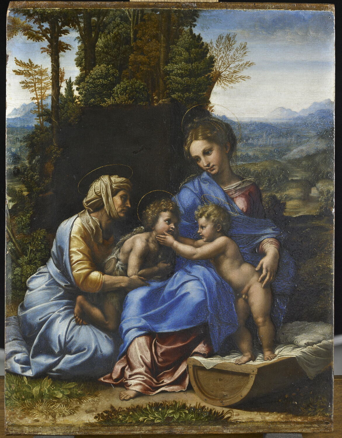 La Sainte Famille, dit La Petite Sainte Famille Louvre Collections