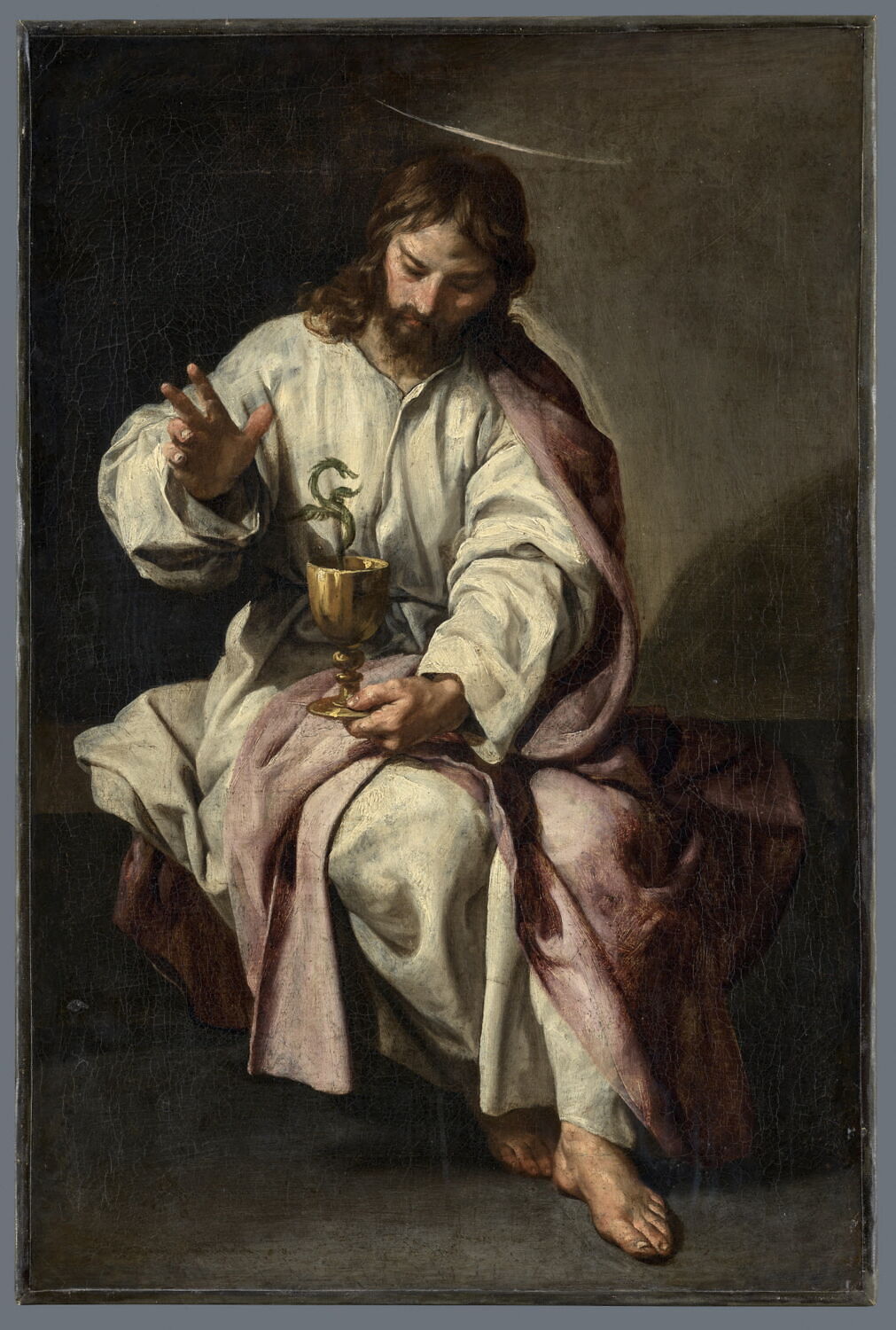 Saint Jean l'Évangéliste et la coupe empoisonnée, Cano, Alonso, 2e quart du XVIIe siècle (1636 - 1638)