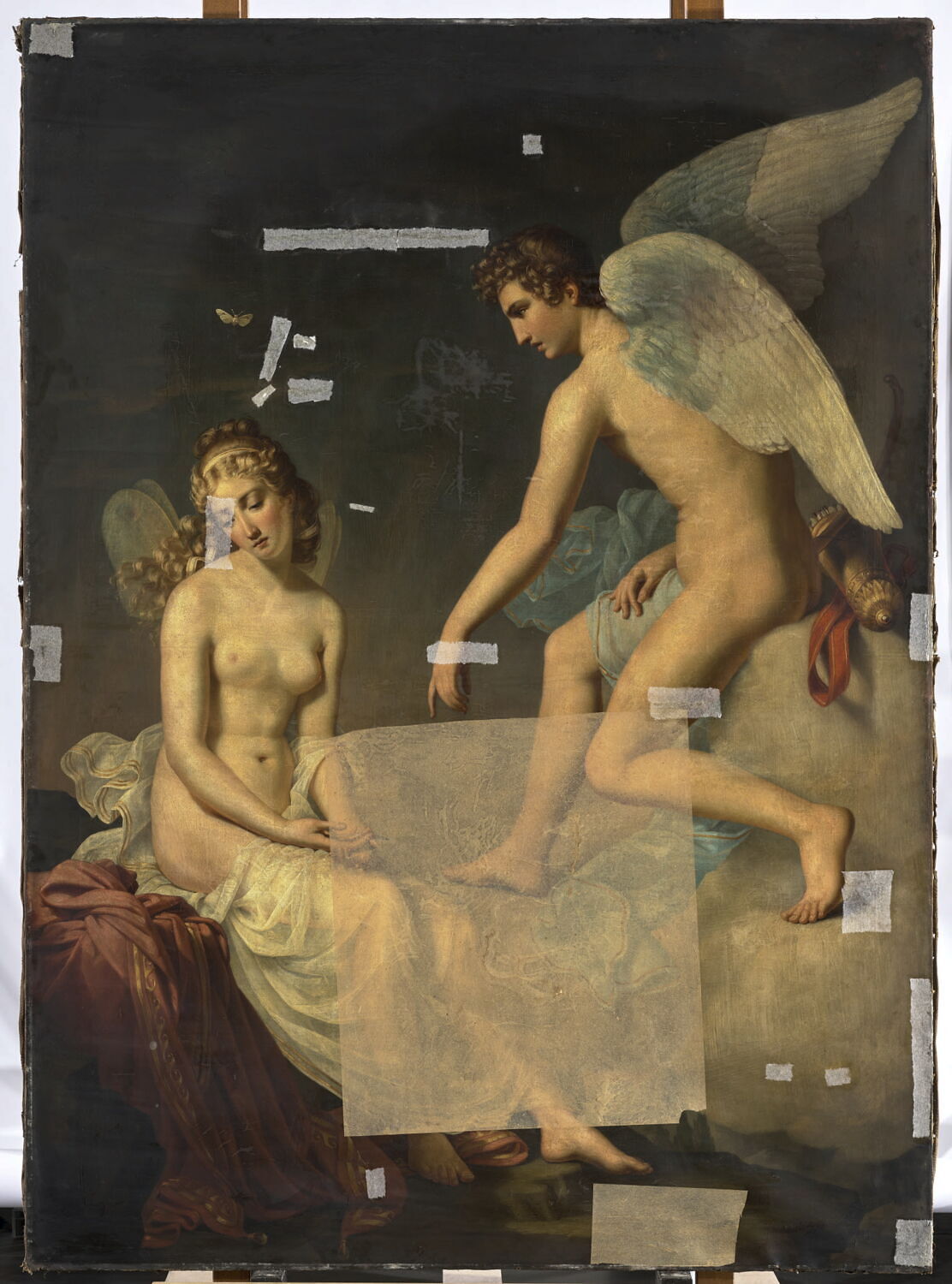 Psyché et l'Amour, Anonyme, 1e quart du XIXe siècle (1800 - 1825)