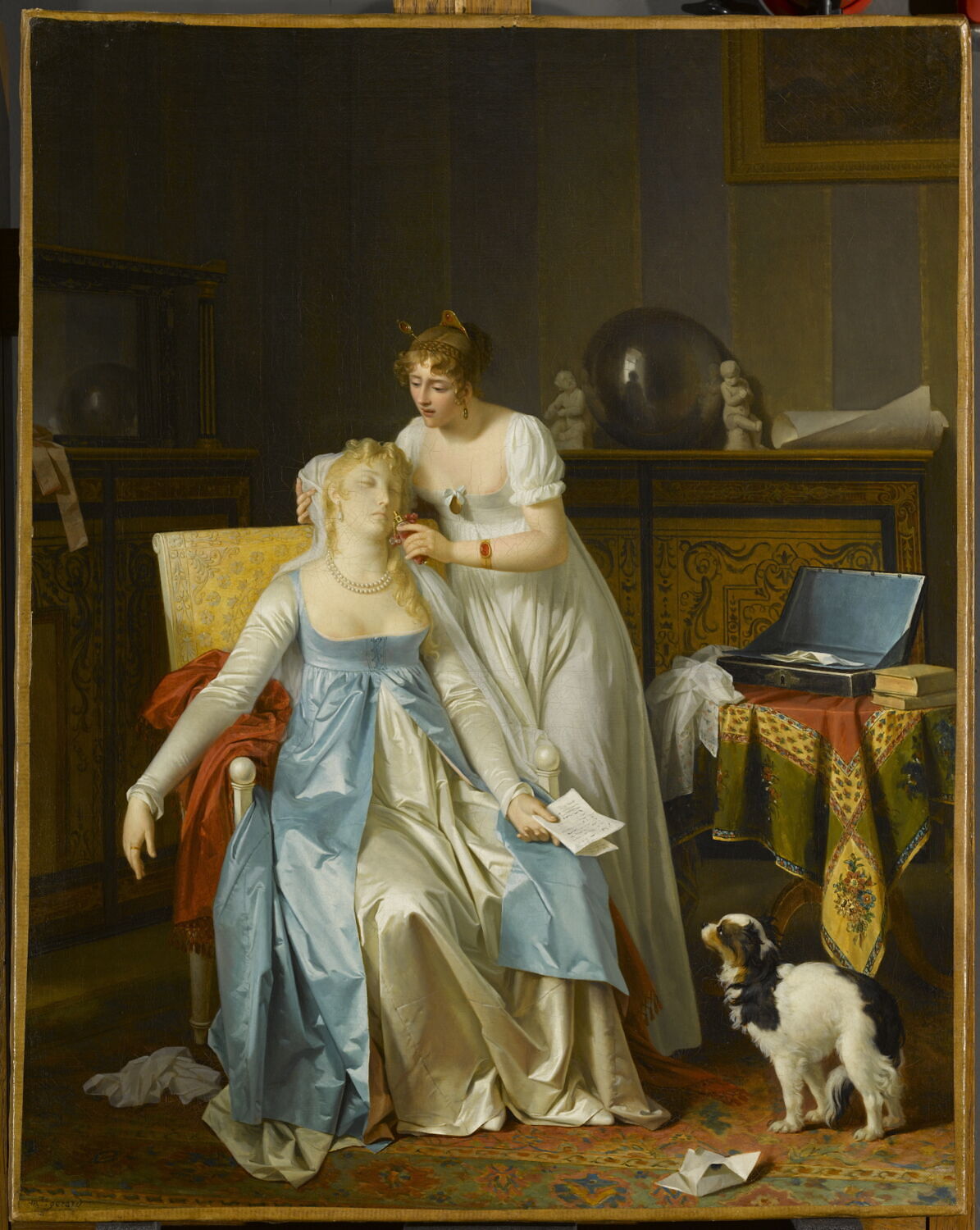 La Mauvaise nouvelle, Gérard, Marguerite, 1e quart du XIXe siècle (1804)