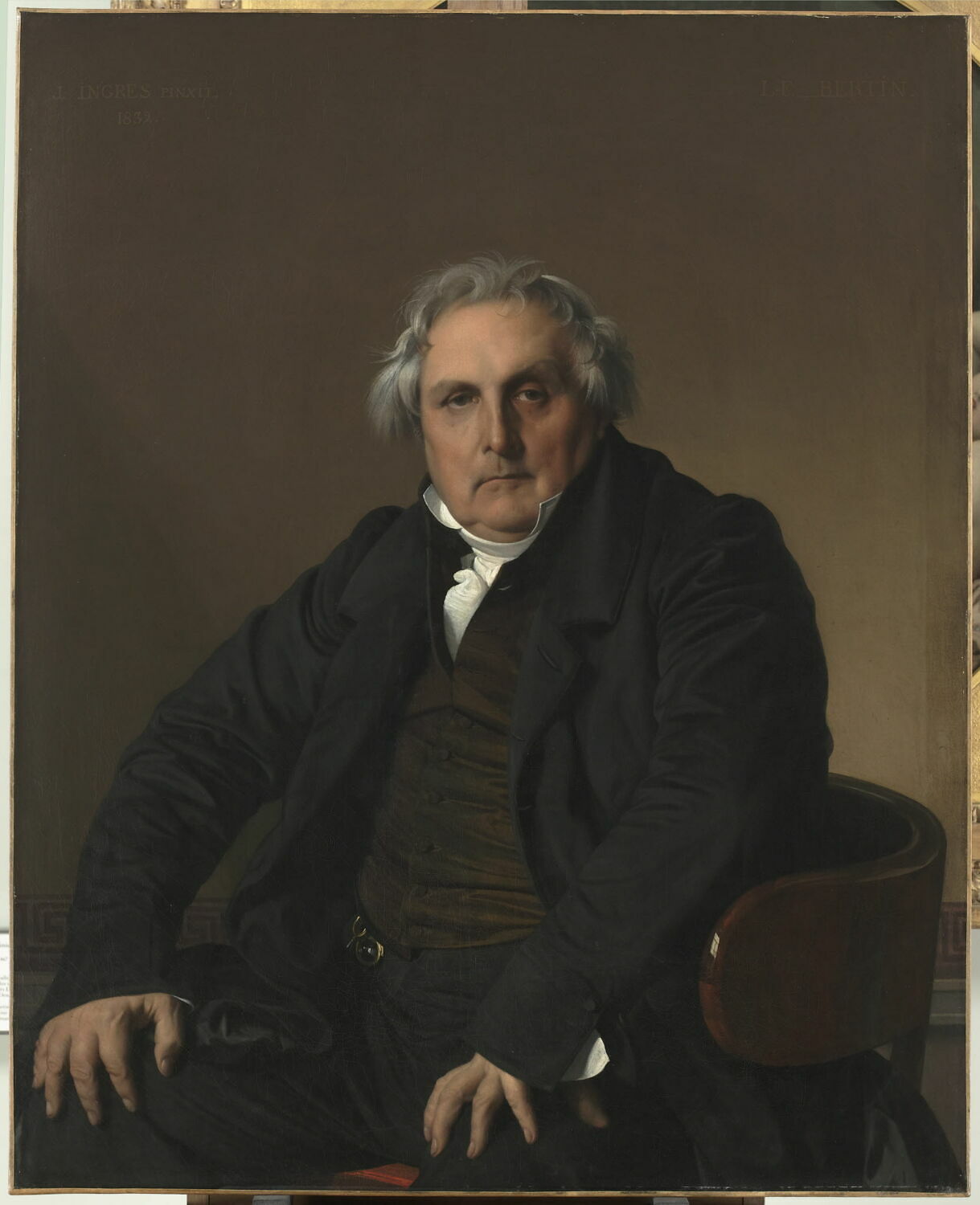 Portrait de Monsieur Bertin, Jean-Auguste-Dominique Ingres