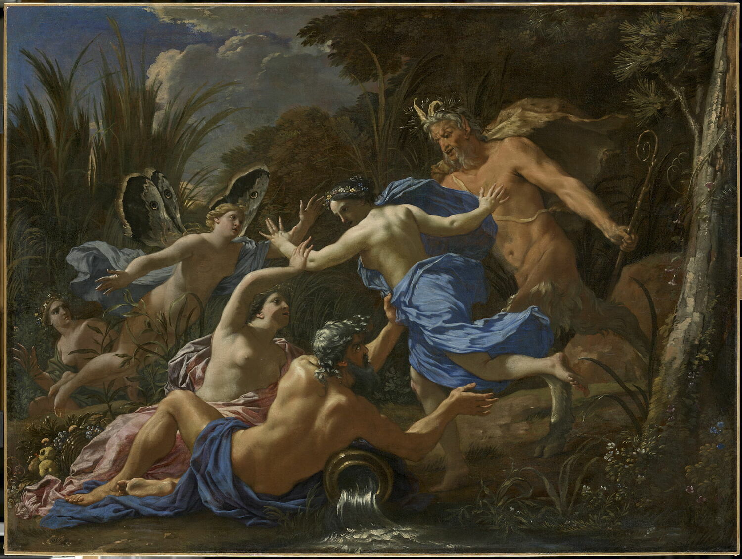 Pan et Syrinx, Dorigny, Michel, 3e quart du XVIIe siècle (1657)