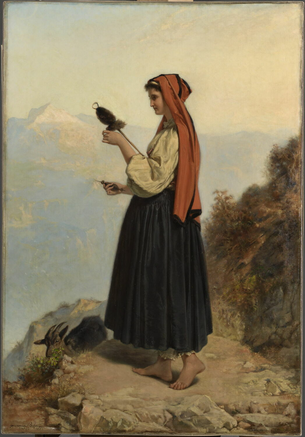 Chevrière béarnaise, Bohn, German von, 3e quart du XIXe siècle (1859)