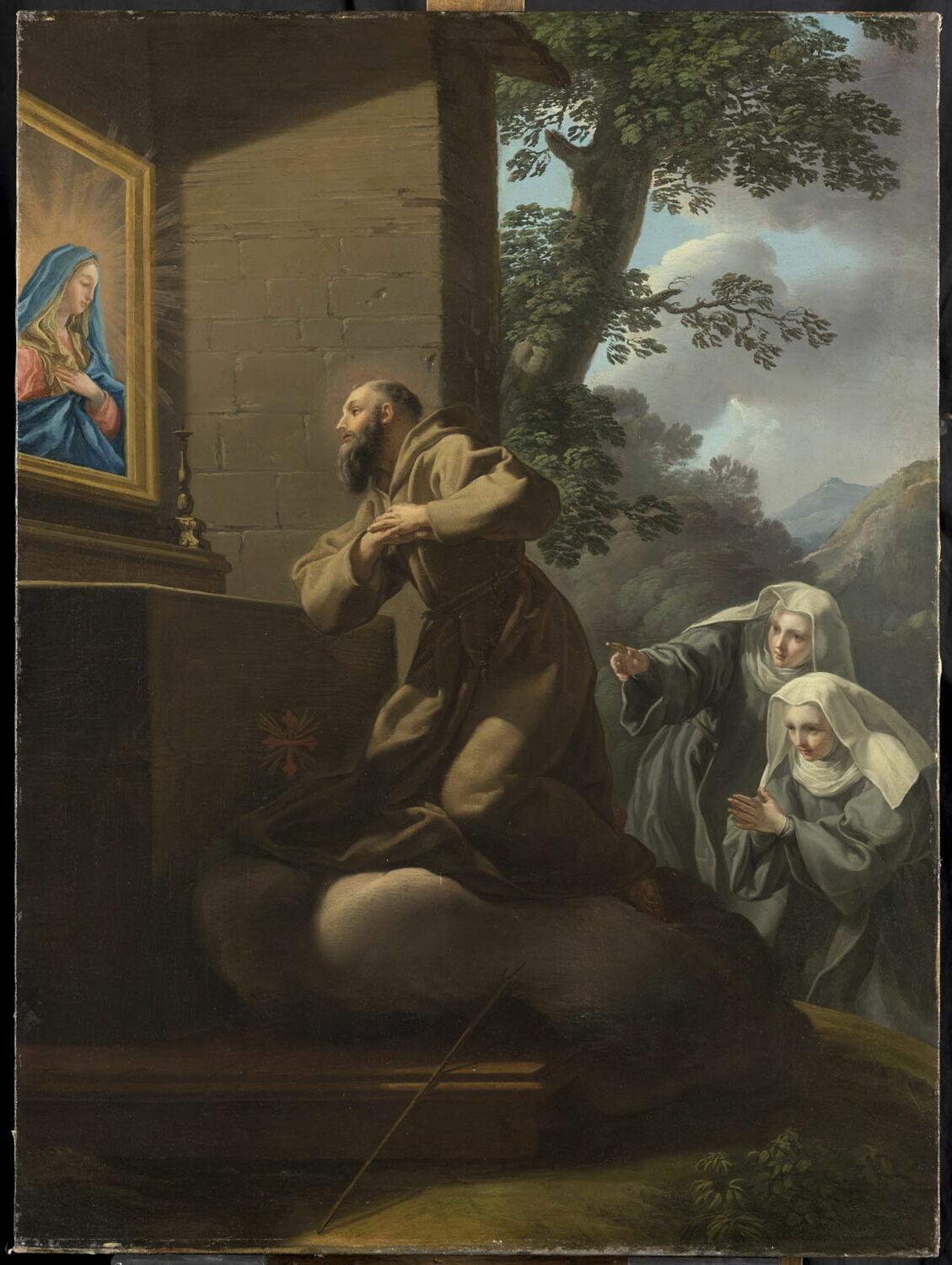 Saint François de Paule en extase, Bianchi, Pietro, 1e tiers du XVIIIe siècle (vers 1728)