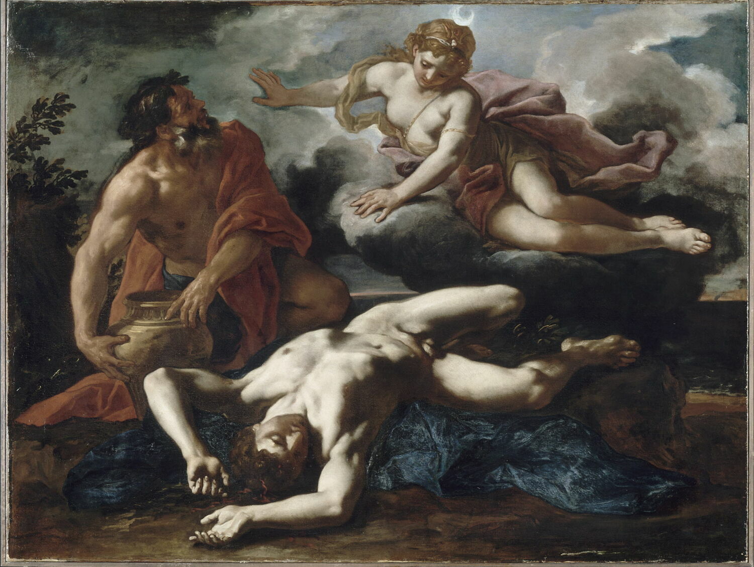 Diane auprès du cadavre d'Orion, Seiter, Daniel, 4e quart du XVIIe siècle (vers 1685)