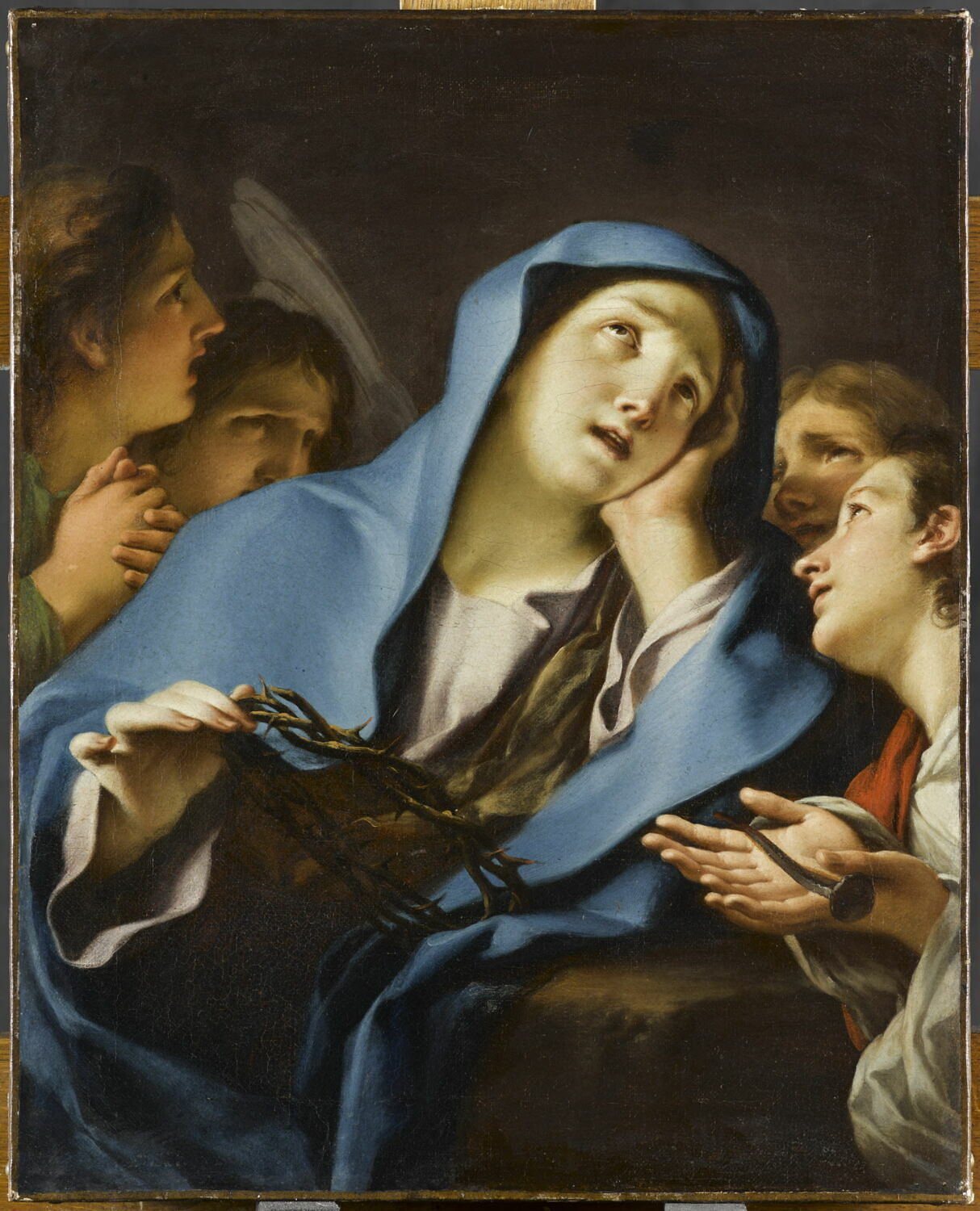 La Vierge de douleur entourée d'anges, Unterperger, Christoph, 4e quart du XVIIIe siècle (vers 1780)
