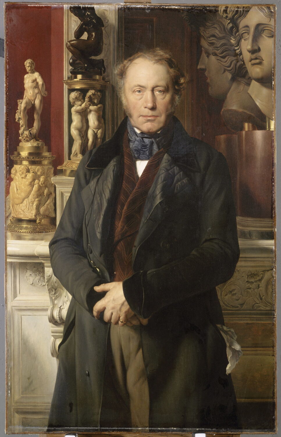 Portrait de James-Alexandre, comte de Pourtalès Gorgier (1776-1855), Delaroche, Paul, Milieu du XIXe siècle (1846)