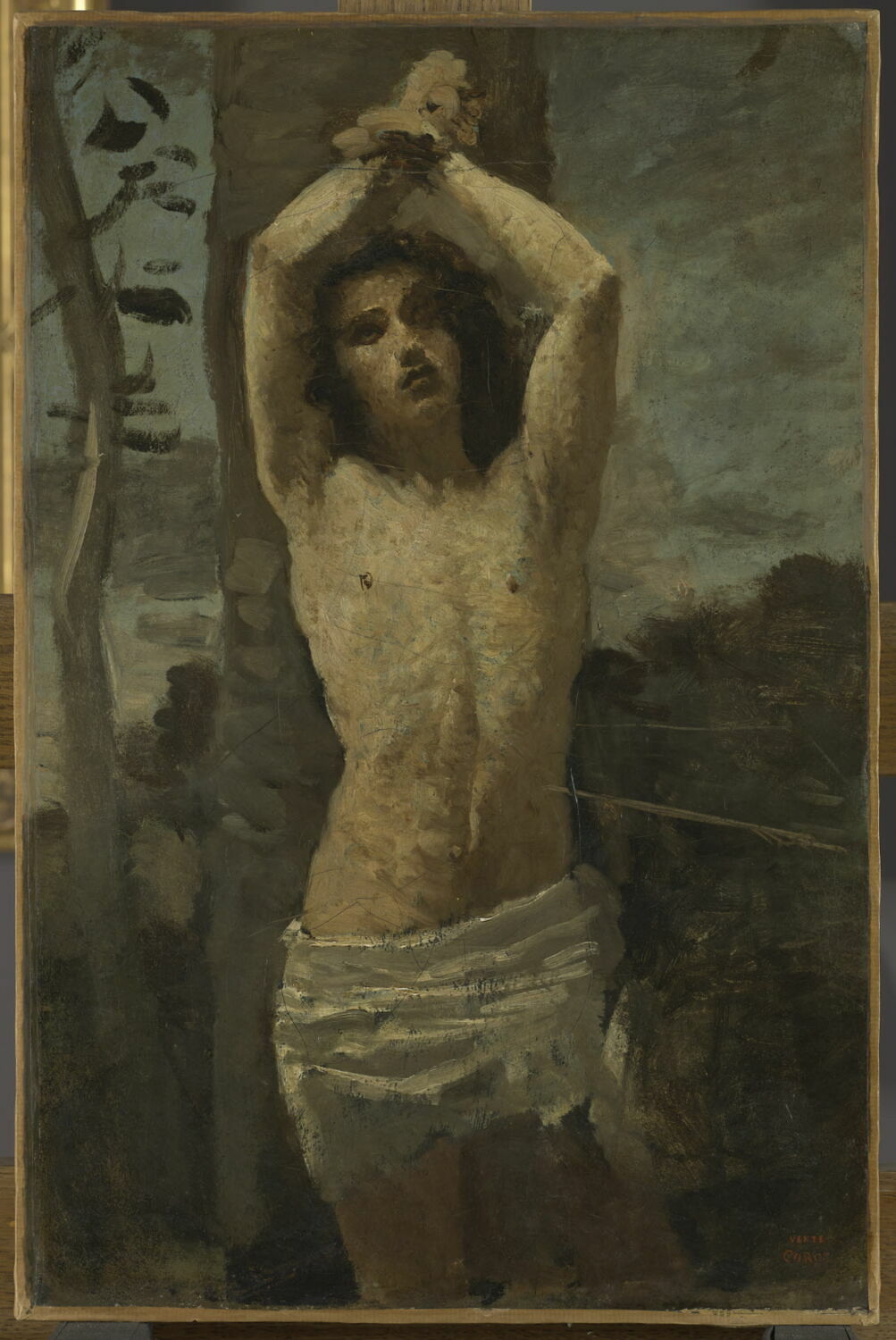 Saint Sébastien., Corot, Jean-Baptiste Camille, 3e quart du XIXe siècle (1850 - 1875)