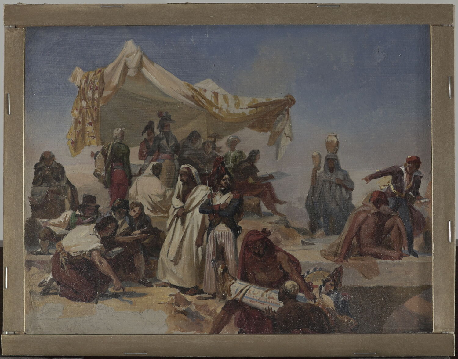 Expédition d'Égypte sous les ordres de Bonaparte. Esquisse de plafond., Cogniet, Léon, 2e quart du XIXe siècle (1825 - 1850)
