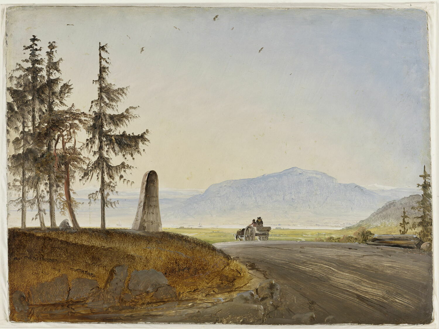 « Vue de Paradis-Bakken (esquisse) »