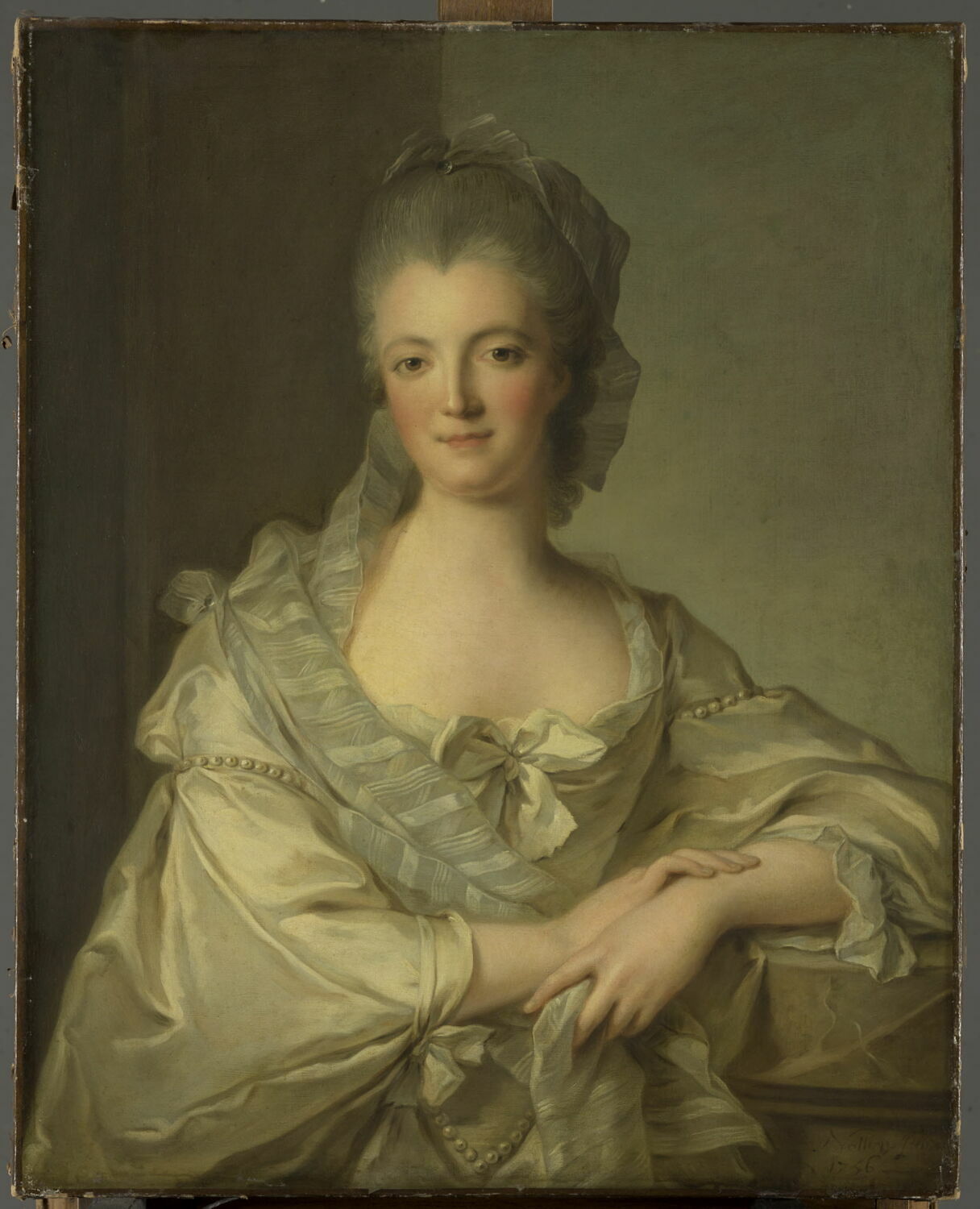 Portrait la marquise de Poyanne, Жан-Марк Натье, третья четверть XVIII века (1756)