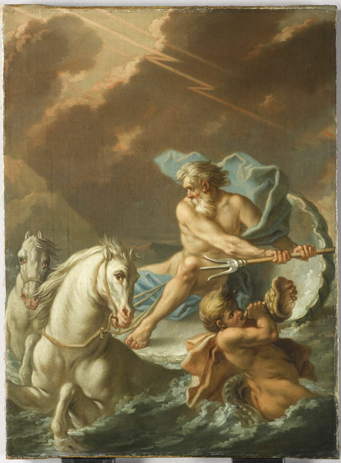 Neptune, Jeaurat, Étienne, XVIIIe siècle (1700 - 1800)