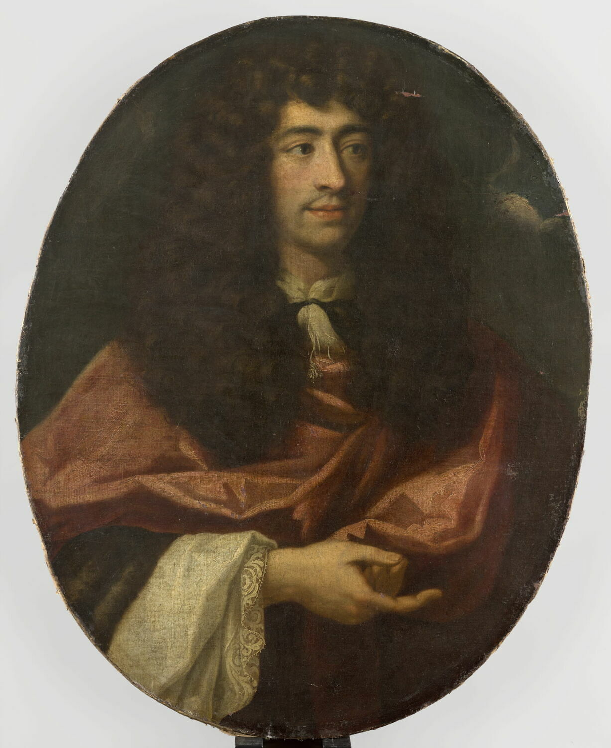 Portrait d'homme, Anonyme, 2e moitié du XVIIe siècle (vers 1660 - 1670)