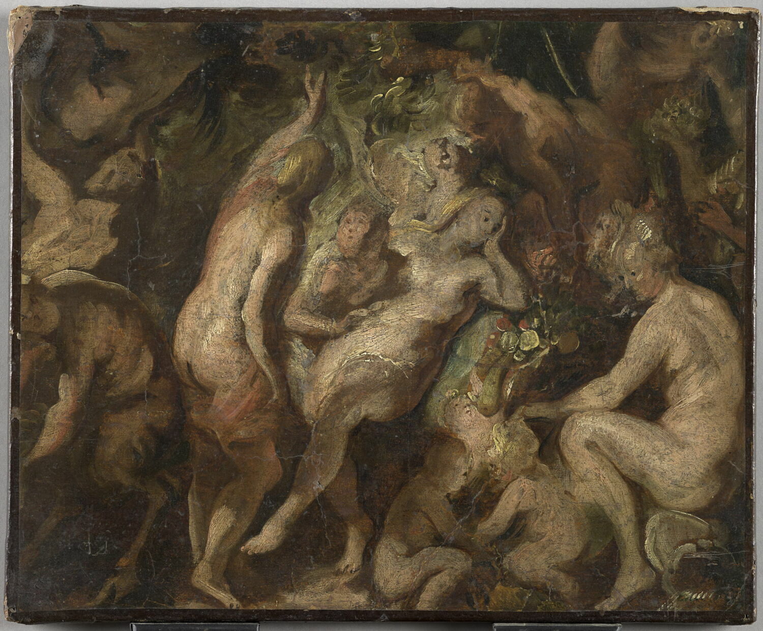Nymphes et satyres, Jordaens, Jacob, XVIIe siècle (1600 - 1700)