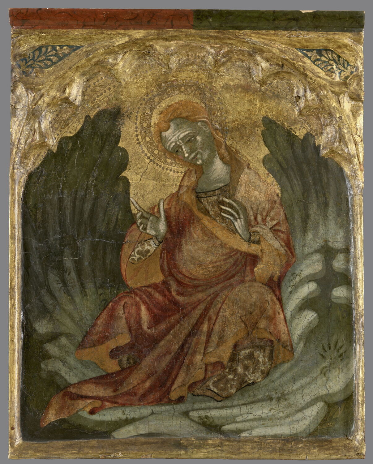 Saint Jean l'Evangéliste, Maître d'Albocàsser, 1e moitié du XVe siècle (1400 - 1420)