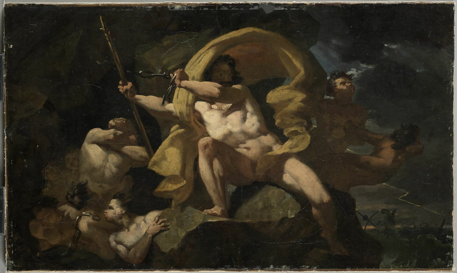 Éole déchaînant les Vertus, Blondel, Merry-Joseph, XIXe siècle (1800 - 1900)