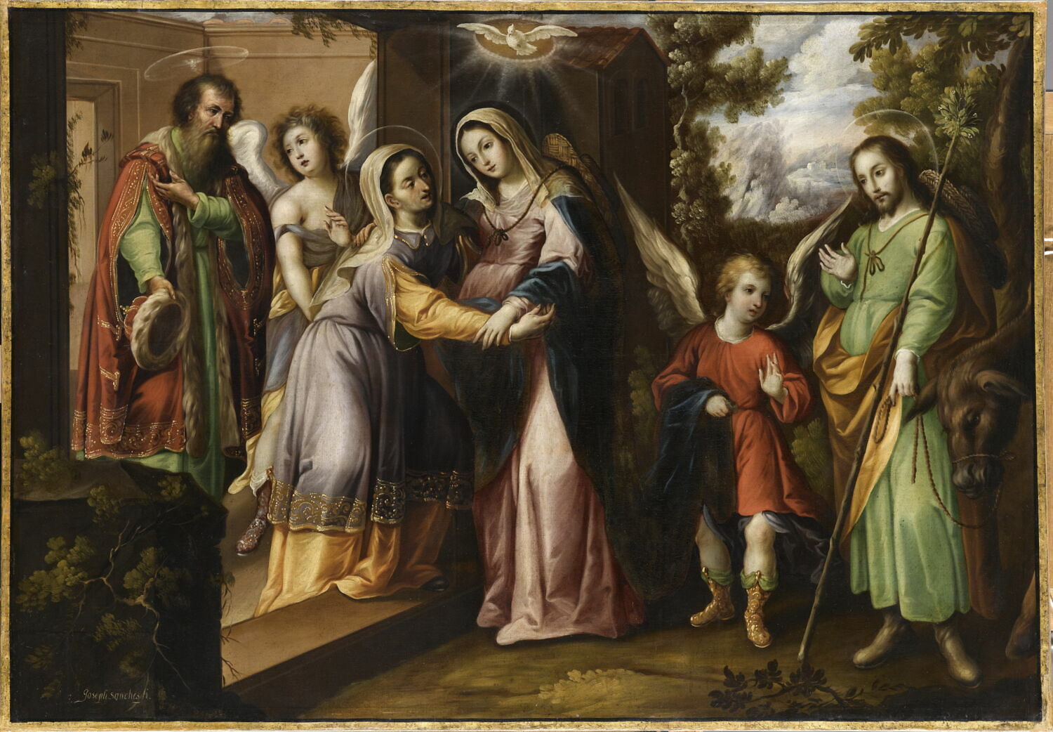 La Visitation, Sánchez, José, 4e quart du XVIIe siècle (1680 - 1690)
